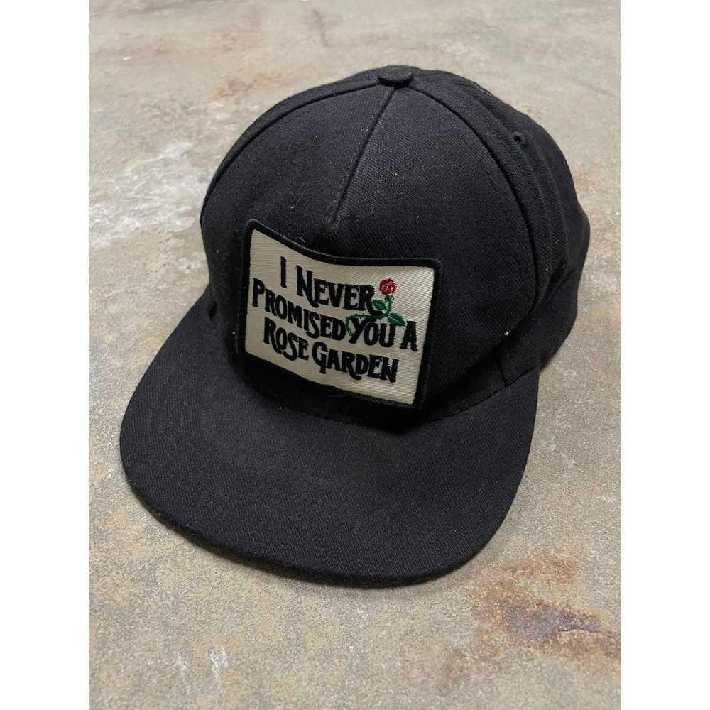 Supreme Supreme Rose Garden Cap Black Used OS - image 1