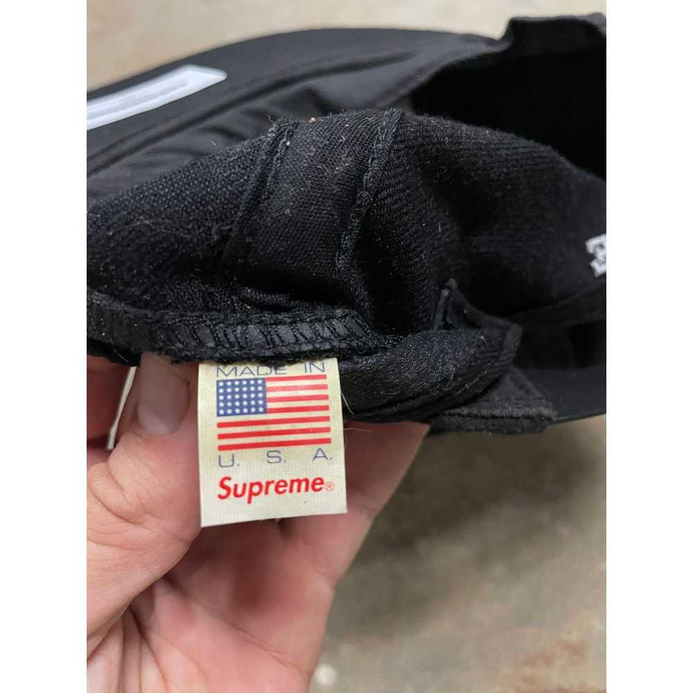 Supreme Supreme Rose Garden Cap Black Used OS - image 2