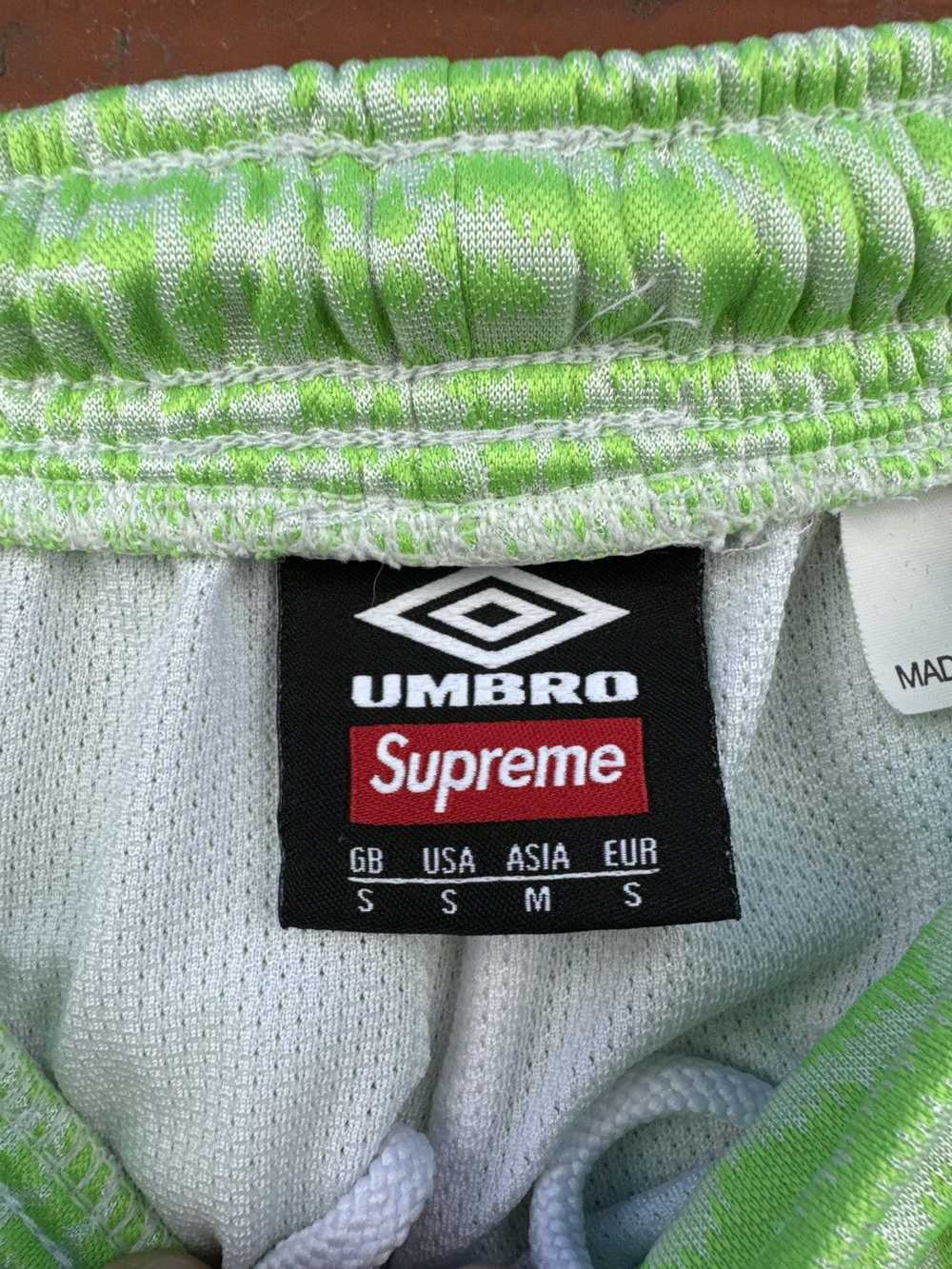 Supreme × Umbro Supreme x Umbro green shorts - image 5