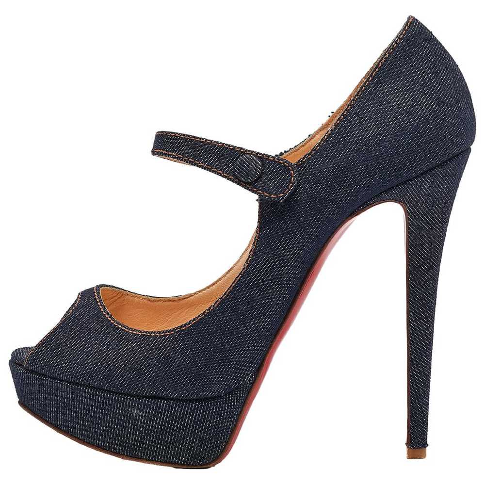 Christian Louboutin Cloth heels - image 1