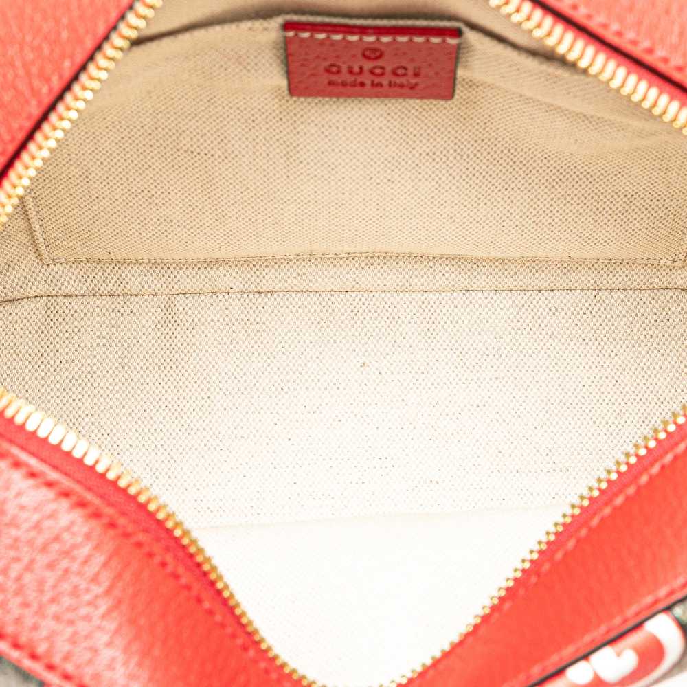 Brown Gucci GG Supreme Apple Crossbody - image 4