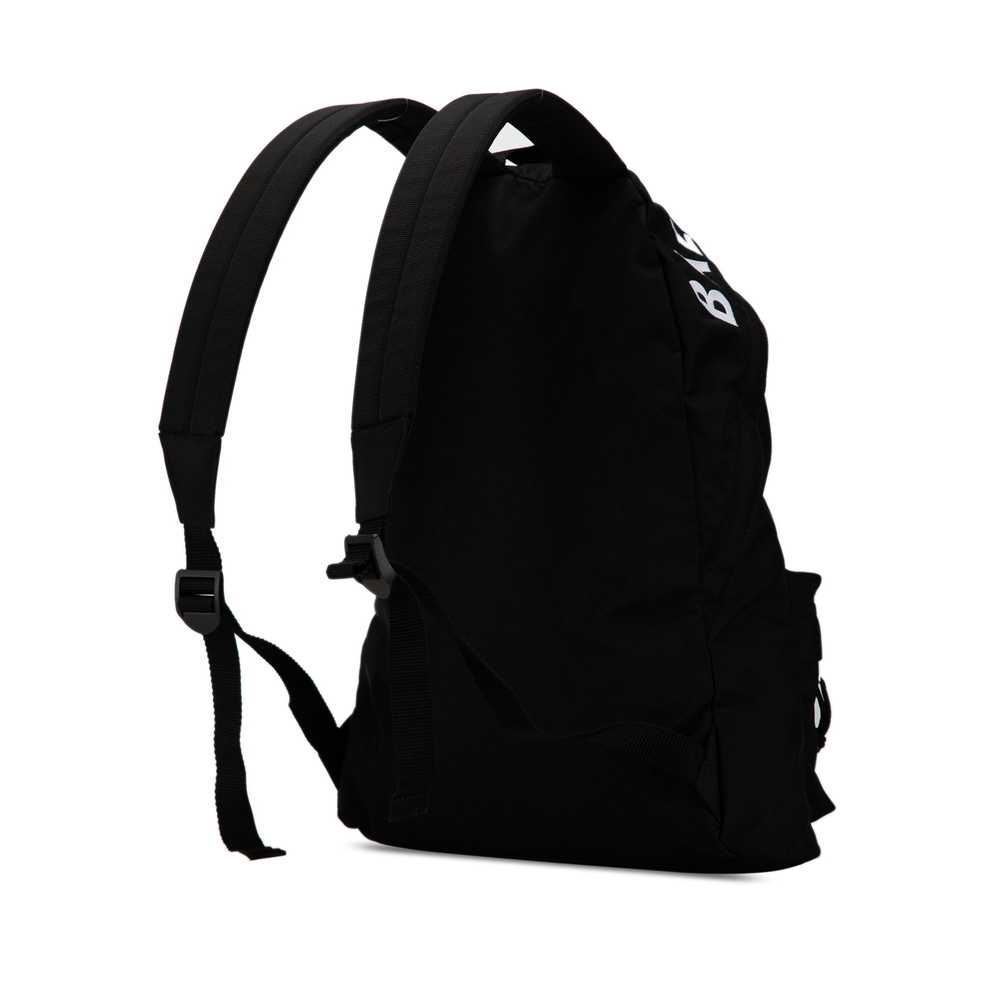 Black Balenciaga Nylon Wheel Backpack - image 2