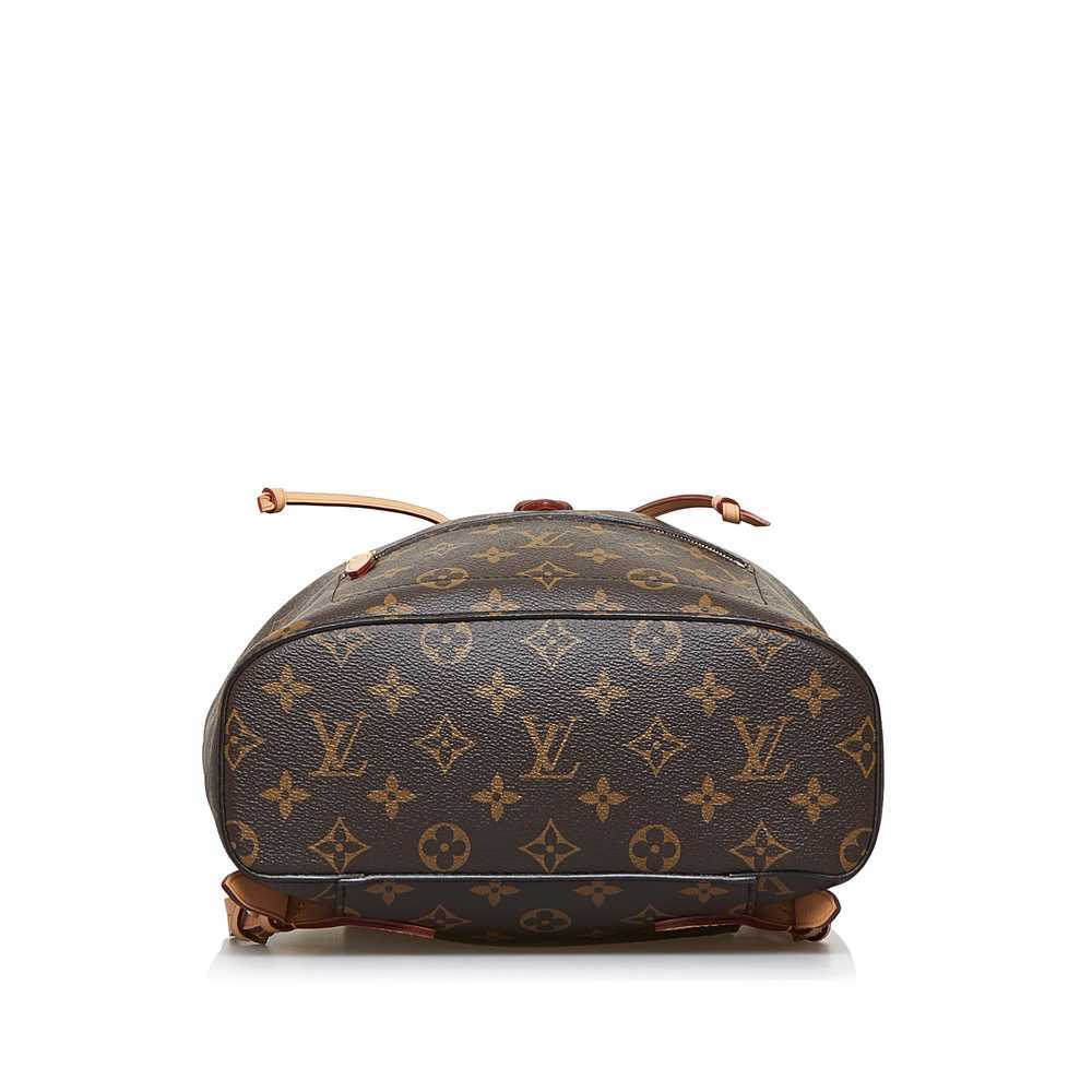 Brown Louis Vuitton Monogram Montsouris NM Backpa… - image 4