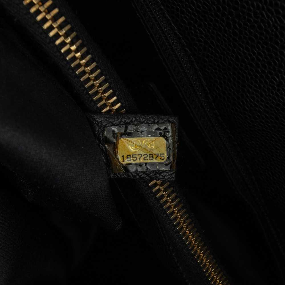 Black Chanel Caviar Grand Shopping Tote - image 4