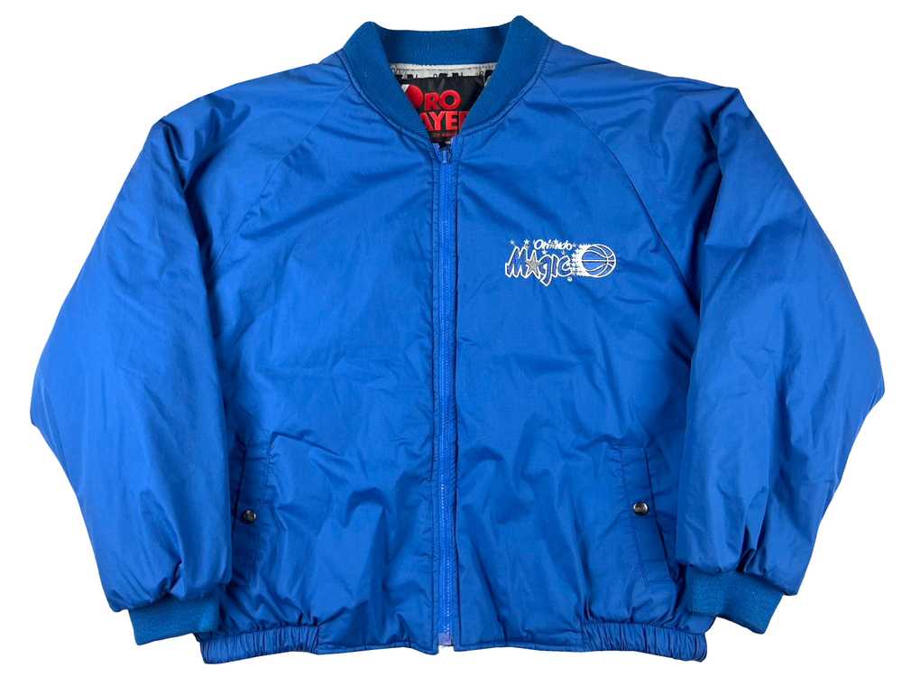 VTG ORLANDO MAGIC PRO PLAYER PUFFER JACKET - image 1