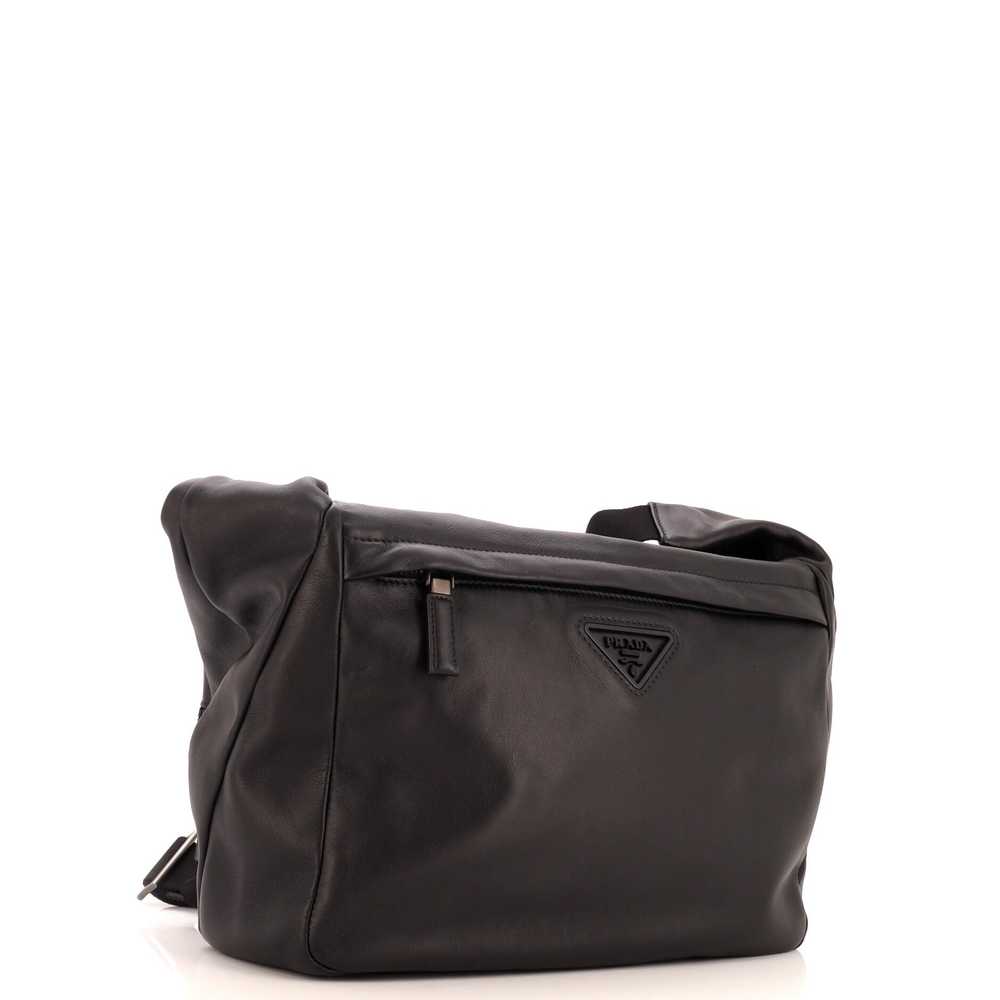 PRADA Re-Edition Zip Messenger Bag Leather Large - image 2