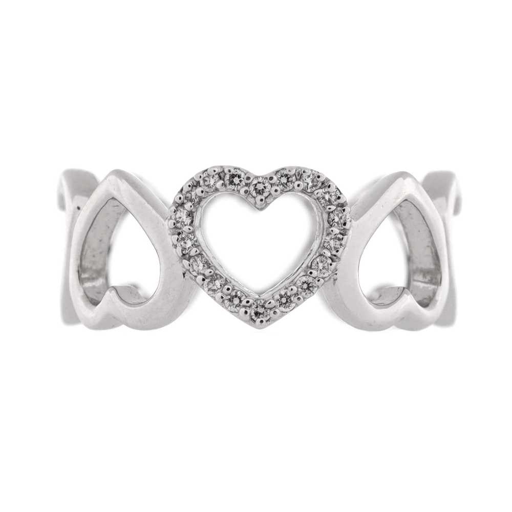 Tiffany Hearts Eternity Band Ring - image 1