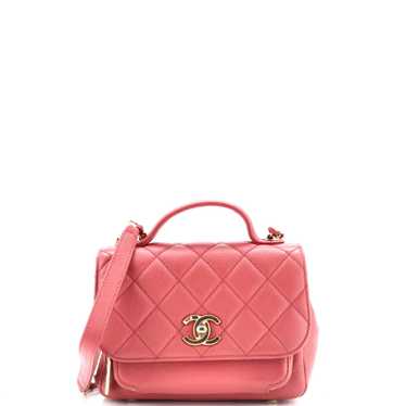 CHANEL Business Affinity Flap Bag Quilted Caviar S