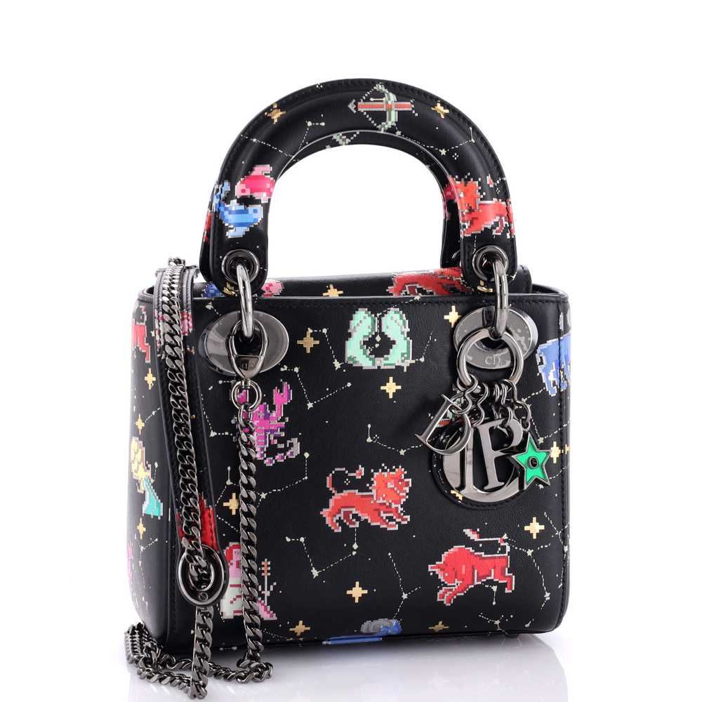 Christian Dior Lady Dior Bag Printed Leather Mini - image 2