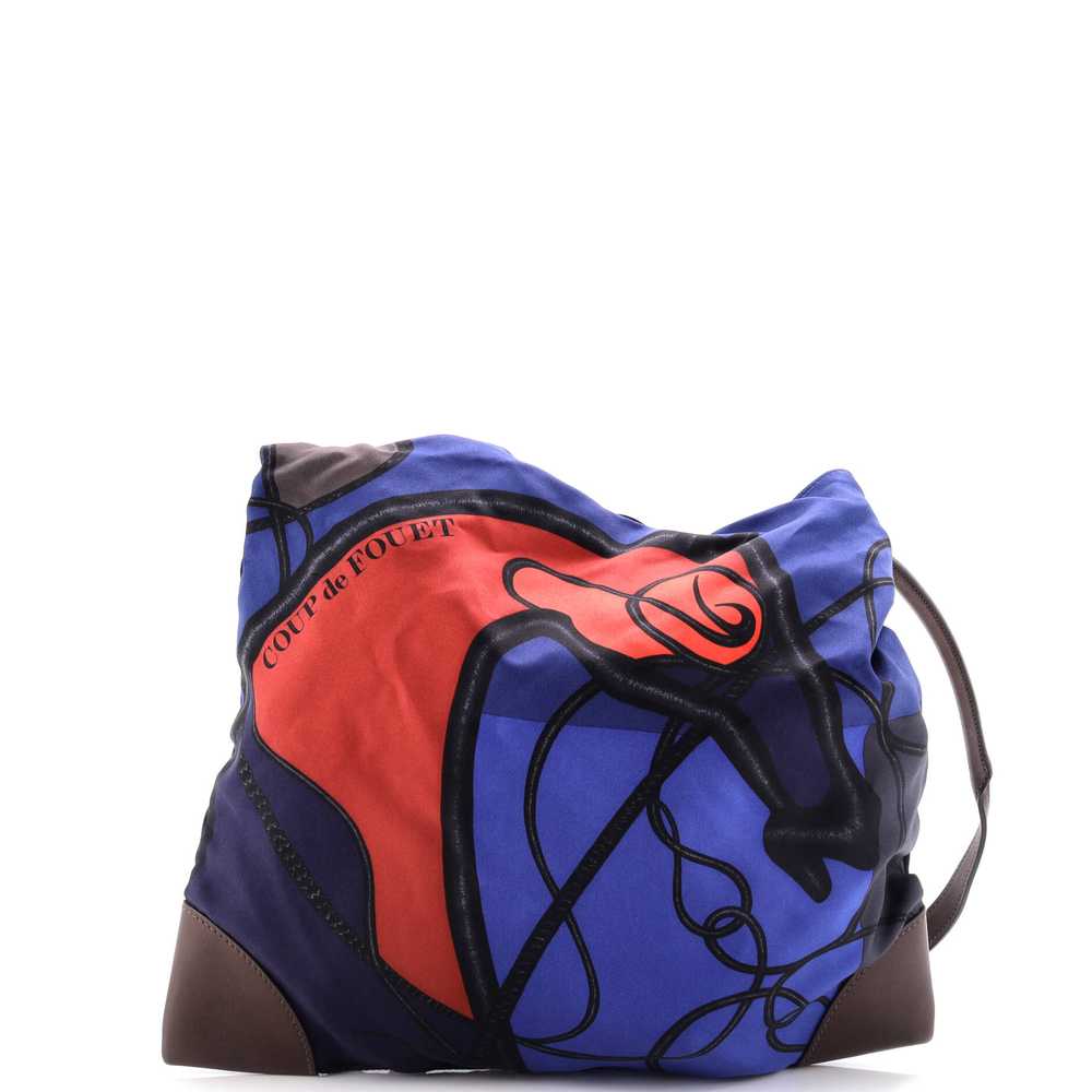 Hermes Silky City Bag Printed Silk and Leather PM - image 4