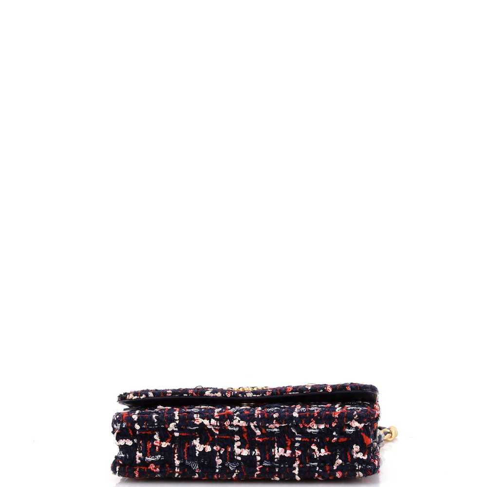 CHANEL 19 Wallet on Chain Quilted Tweed - image 5