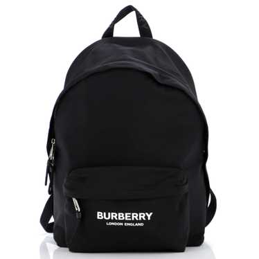 Burberry Logo Backpack Nylon Large