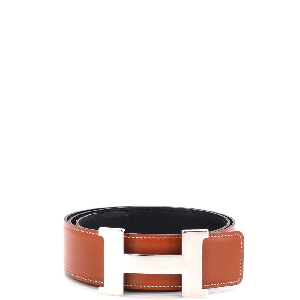 Hermes Constance Reversible Belt Leather Wide 90 - image 1