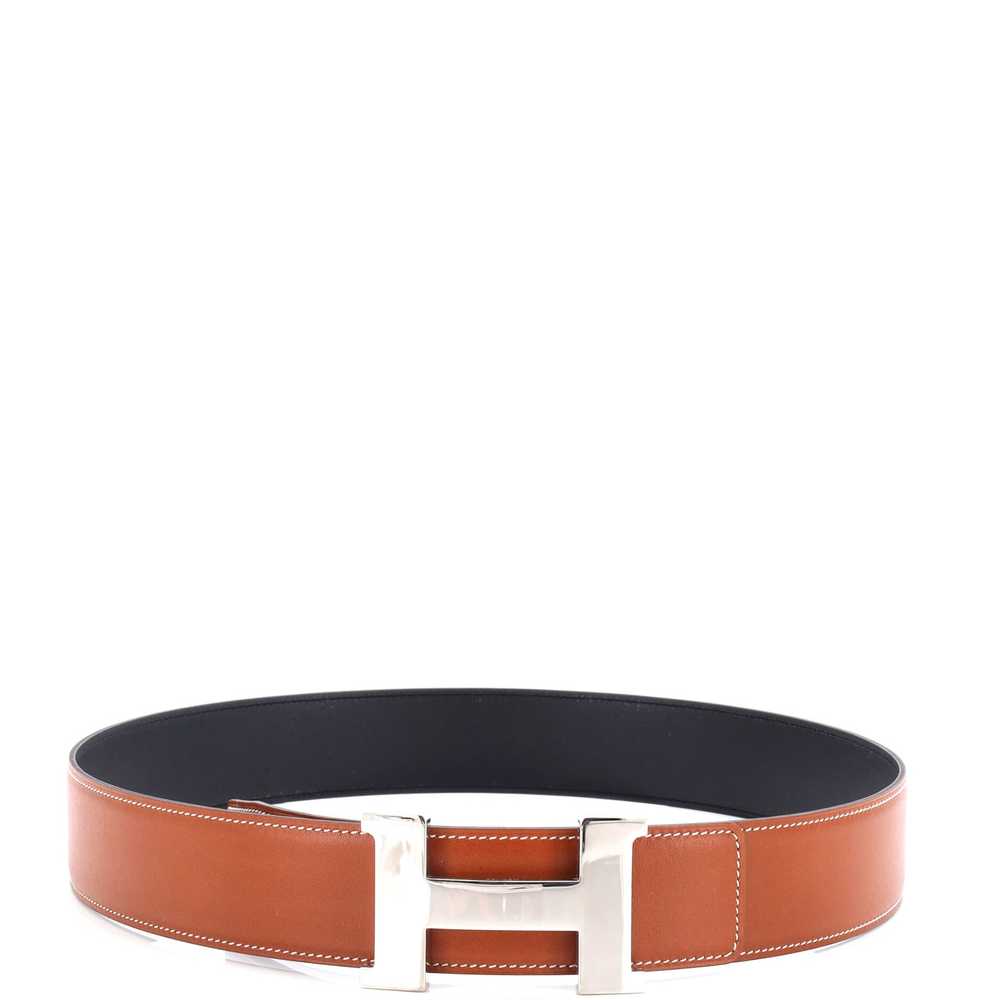 Hermes Constance Reversible Belt Leather Wide 90 - image 2