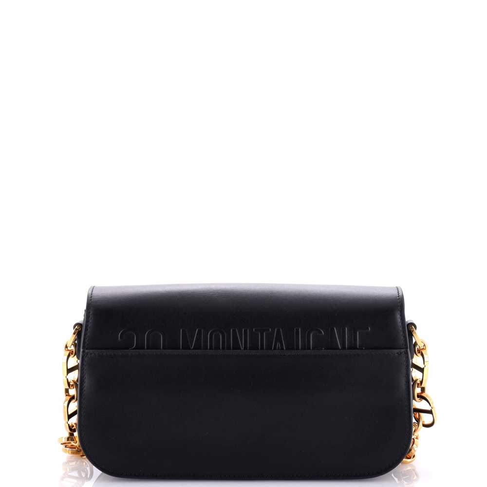 Christian Dior 30 Montaigne Avenue Bag Leather - image 3