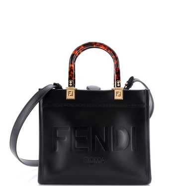 FENDI Sunshine Shopper Tote Leather Small