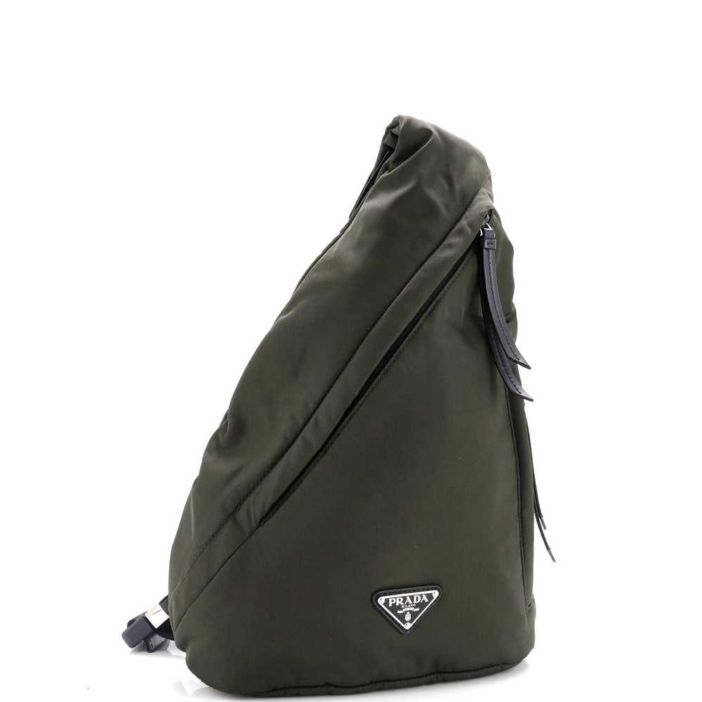 PRADA Zip Sling Backpack Re-Nylon - image 2