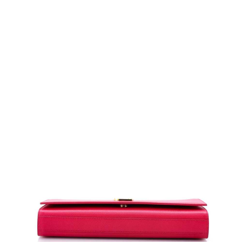 Saint Laurent Classic Monogram Clutch Leather Long - image 4