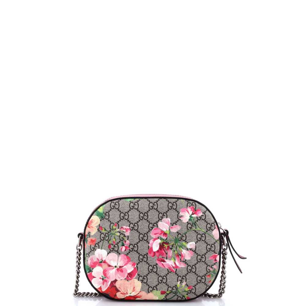 GUCCI Chain Crossbody Bag Blooms Print GG Coated … - image 3