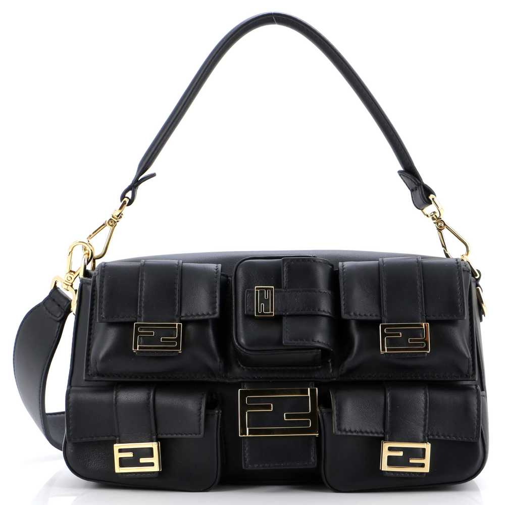 FENDI Multipocket Baguette Bag Leather - image 1