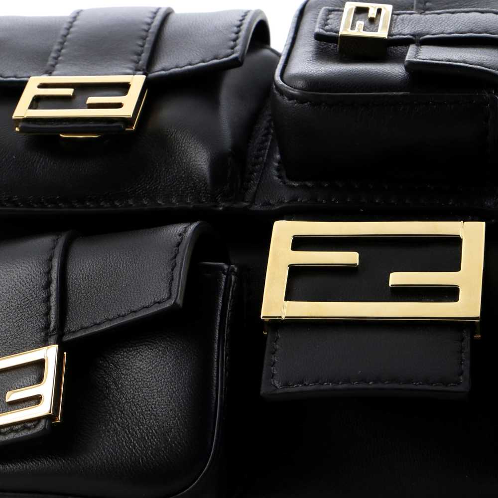 FENDI Multipocket Baguette Bag Leather - image 6