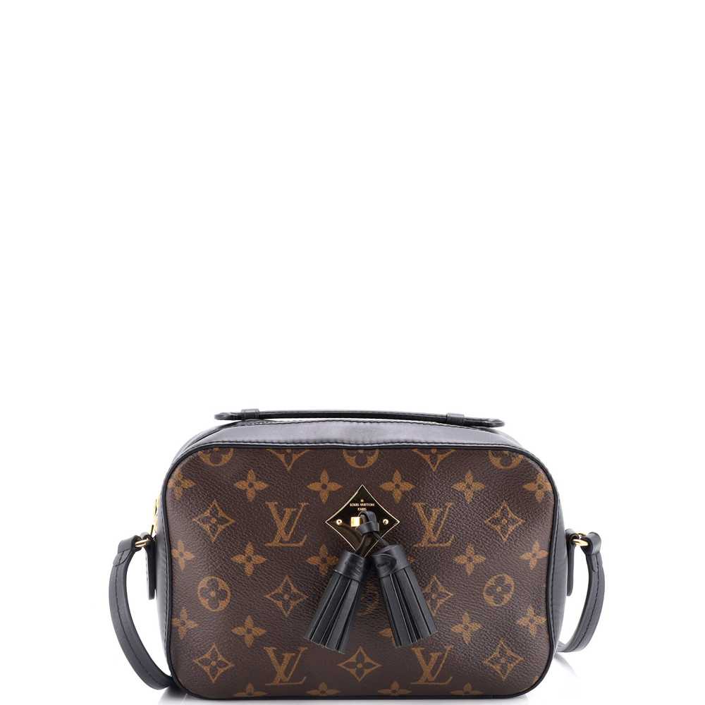 Louis Vuitton Saintonge Handbag Monogram Canvas w… - image 1