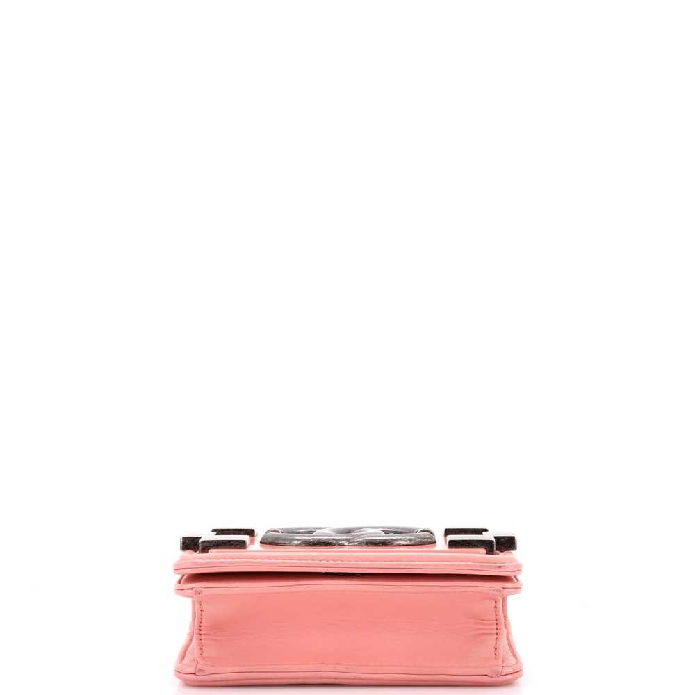 CHANEL Boy Brick Flap Bag Lambskin and Plexiglass… - image 4