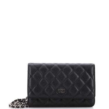 CHANEL Wallet on Chain Quilted Caviar