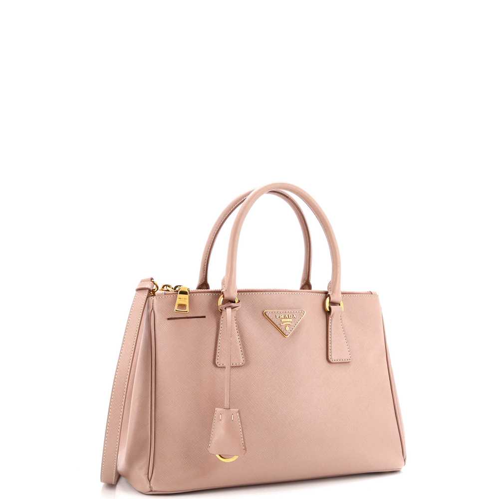 PRADA Double Zip Lux Tote Saffiano Leather Small - image 2