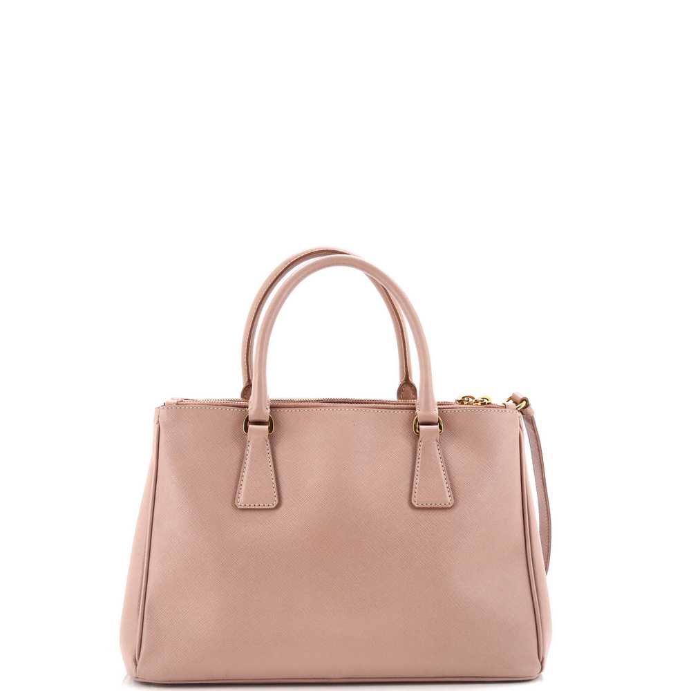 PRADA Double Zip Lux Tote Saffiano Leather Small - image 3