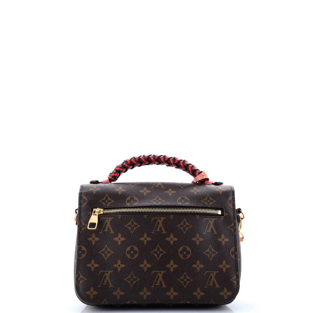 Louis Vuitton Braided Handle Pochette Metis Monog… - image 3