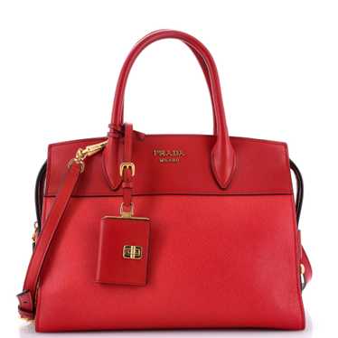 PRADA Esplanade Tote Saffiano with City Calf Medi… - image 1