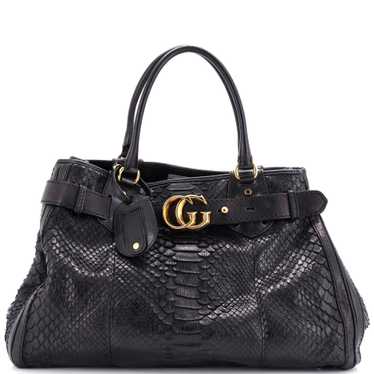 GUCCI GG Running Tote Python Large - image 1