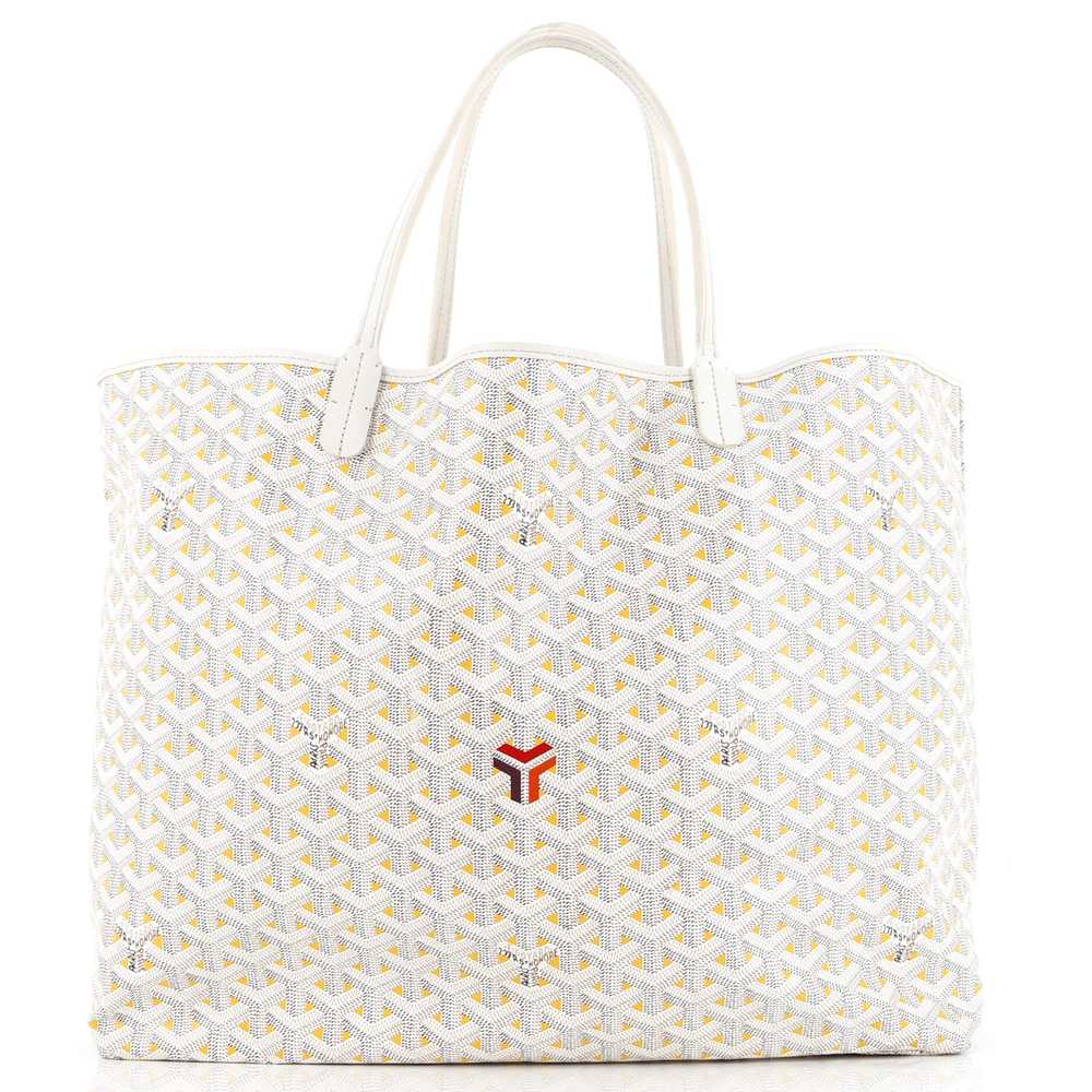 GOYARD Saint Louis Tote Claire Voie Coated Canvas… - image 1