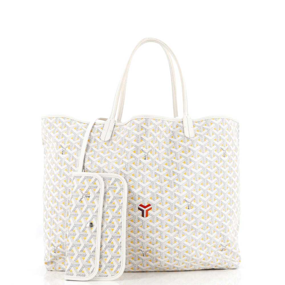 GOYARD Saint Louis Tote Claire Voie Coated Canvas… - image 3