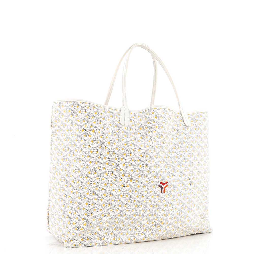 GOYARD Saint Louis Tote Claire Voie Coated Canvas… - image 4