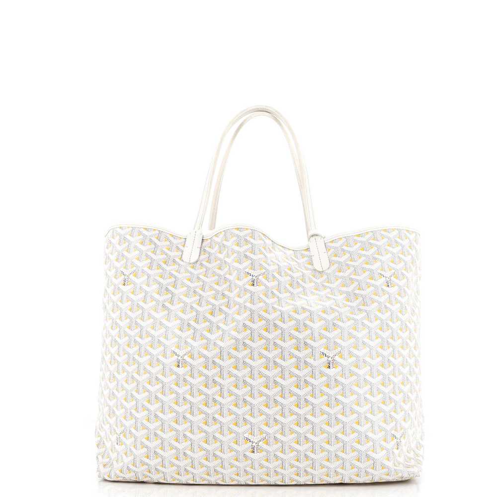 GOYARD Saint Louis Tote Claire Voie Coated Canvas… - image 5