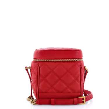 Saint Laurent 80's Vanity Bag Quilted Leather - image 1