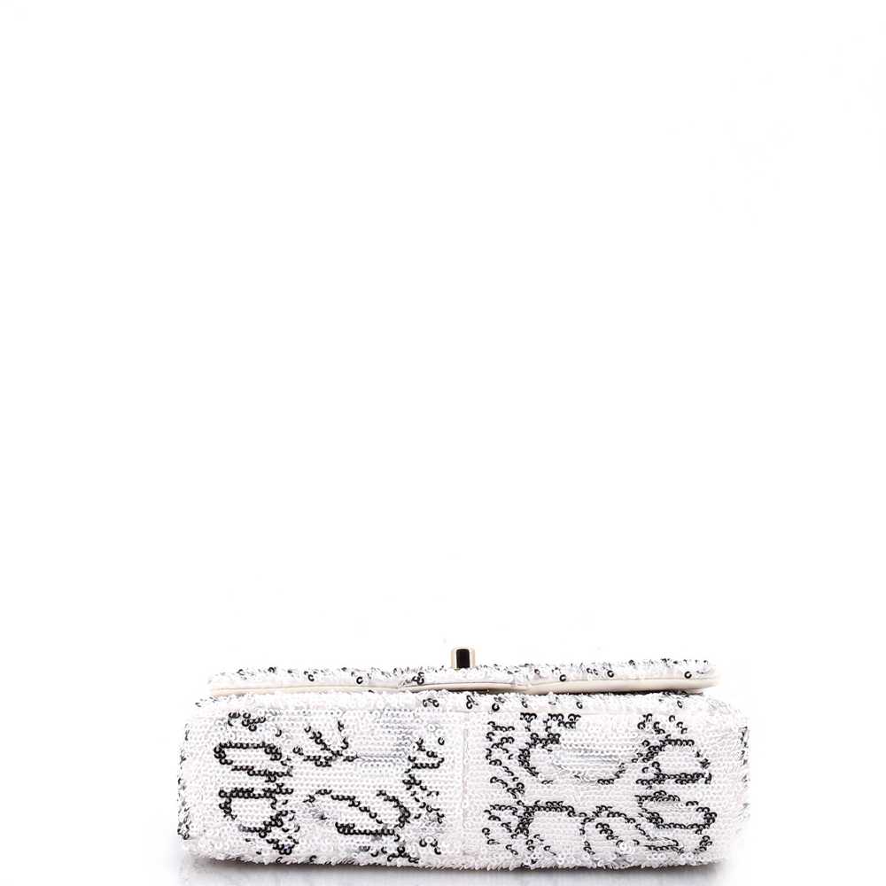 CHANEL Classic Single Flap Bag Logo Signature Seq… - image 5