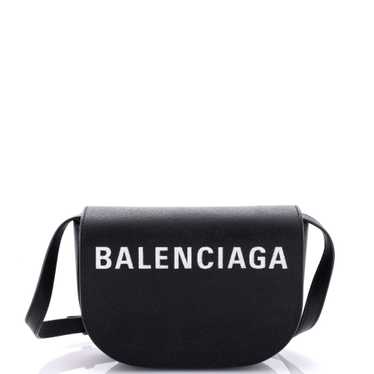 Balenciaga Logo Ville Day Bag Leather XS