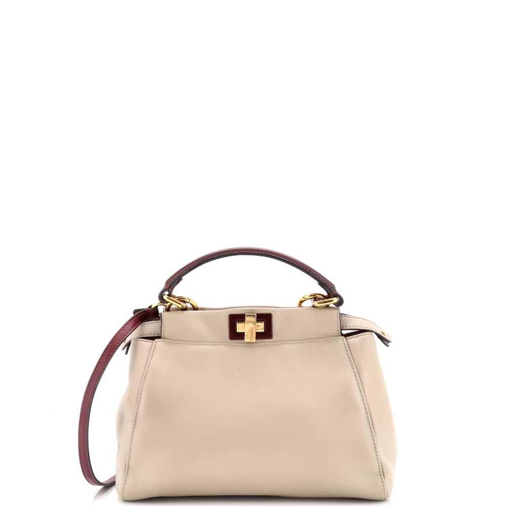 FENDI Peekaboo Bag Leather Mini - image 1