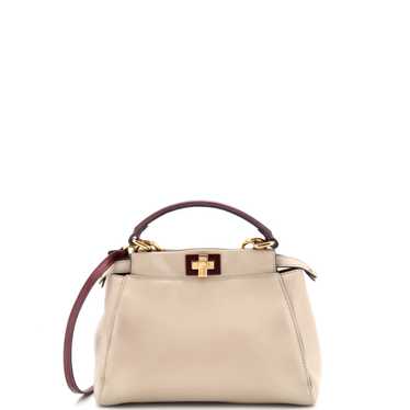 FENDI Peekaboo Bag Leather Mini