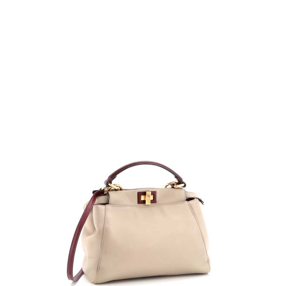 FENDI Peekaboo Bag Leather Mini - image 2