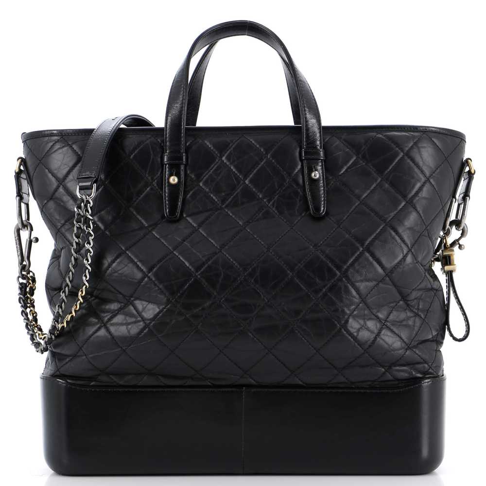 CHANEL Gabrielle Shopping Tote Quilted Calfskin L… - image 1