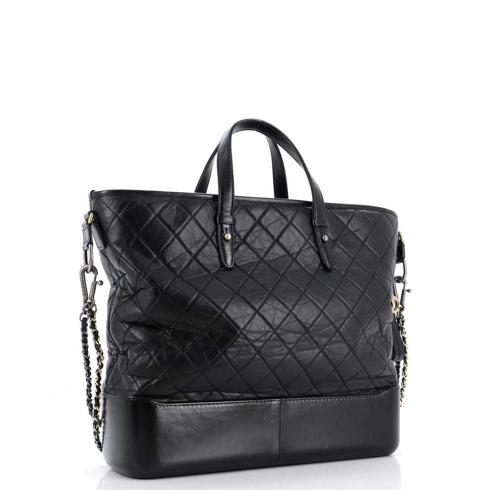 CHANEL Gabrielle Shopping Tote Quilted Calfskin L… - image 3