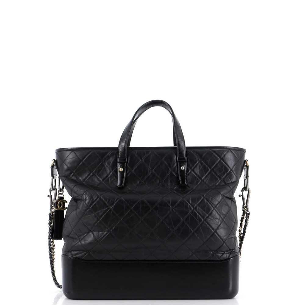 CHANEL Gabrielle Shopping Tote Quilted Calfskin L… - image 4