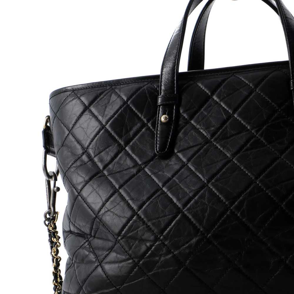 CHANEL Gabrielle Shopping Tote Quilted Calfskin L… - image 7