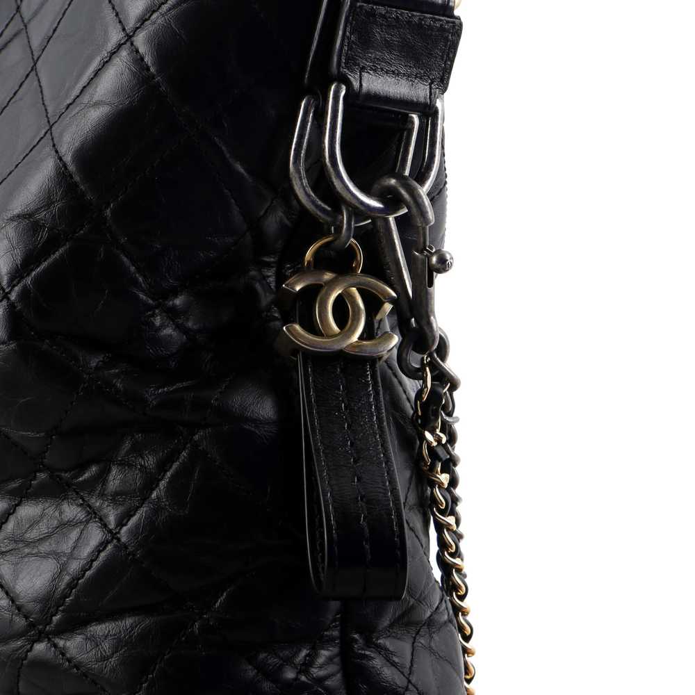 CHANEL Gabrielle Shopping Tote Quilted Calfskin L… - image 8