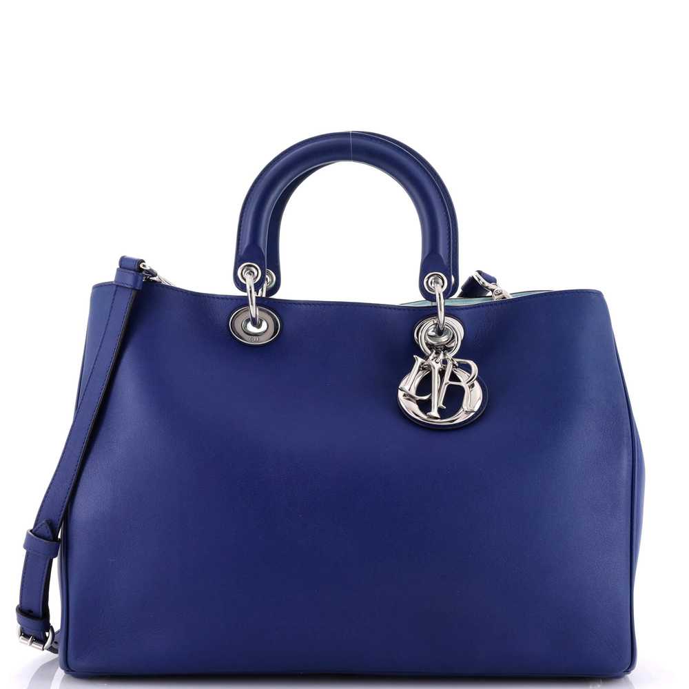 Christian Dior Diorissimo Tote Smooth Calfskin La… - image 1