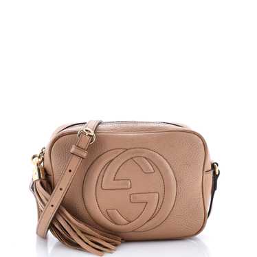 GUCCI Soho Disco Crossbody Bag Leather Small